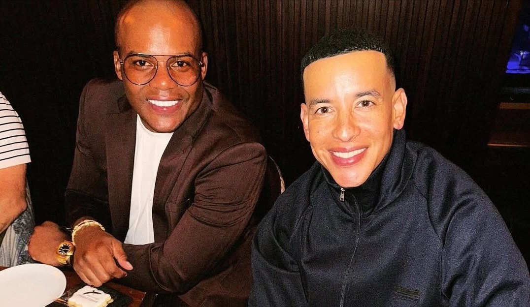 Marky O with Daddy Yankee